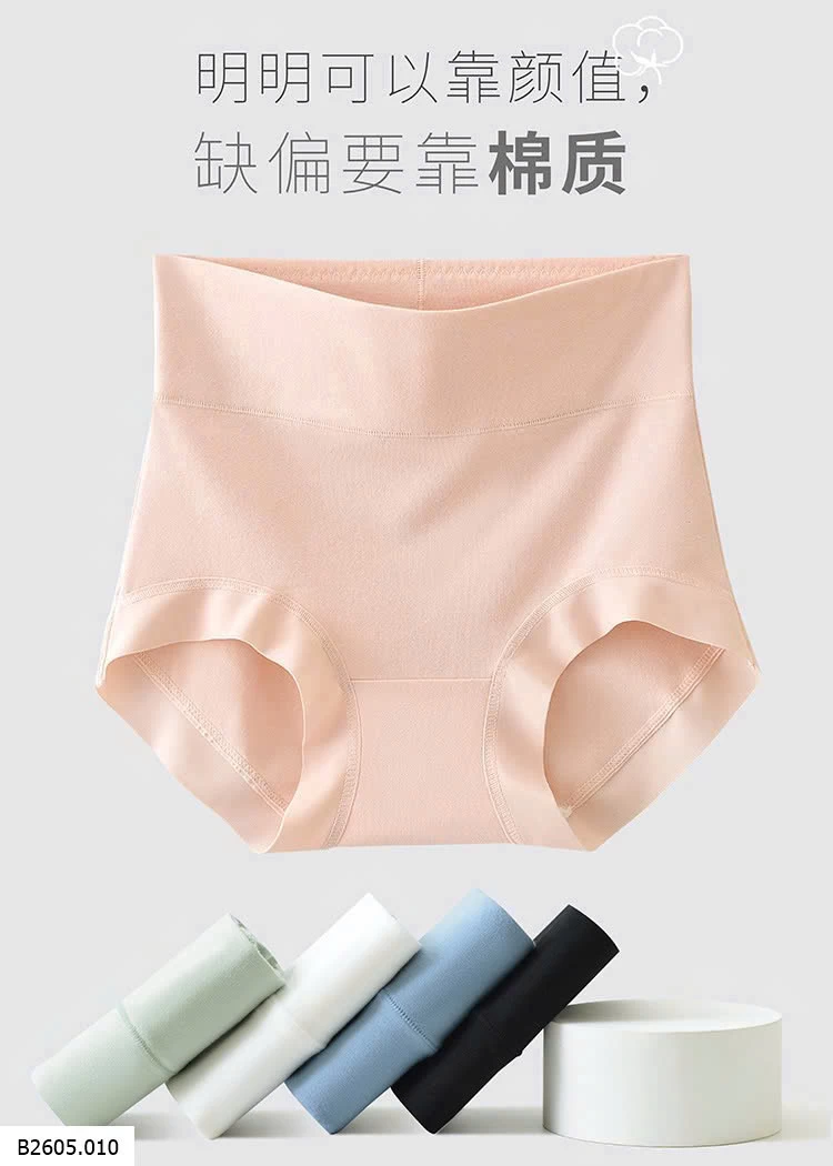 SET 5 QUẦN CHIP NỮ COTTON  Sỉ 137k/1 set 5 chiếc mix màu