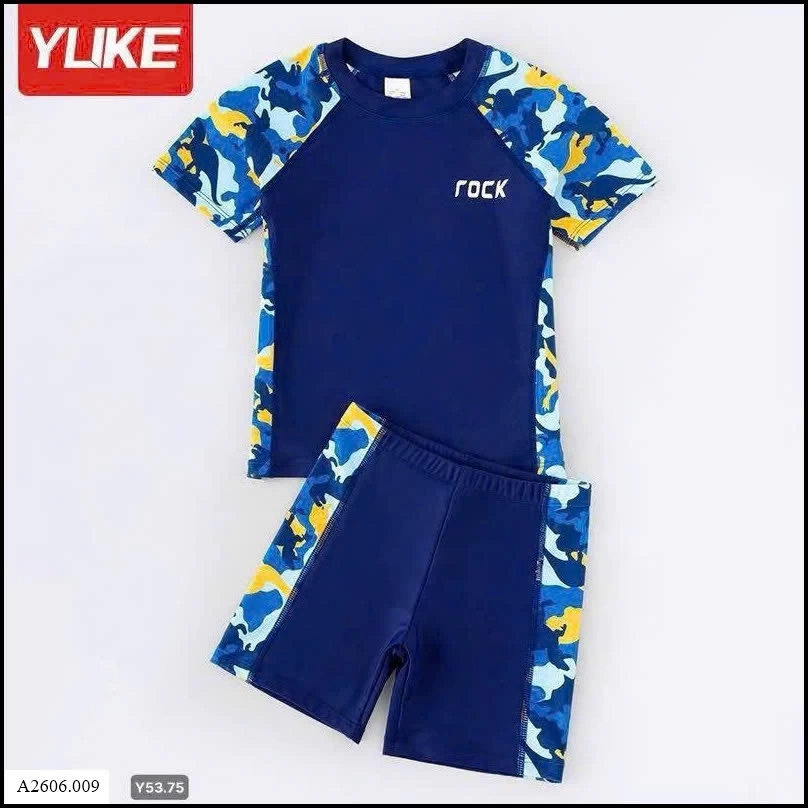 BỘ BƠI BÉ TRAI HÃNG YUKE CHỐNG NẮNG UPF 50+  Sỉ giá 130k