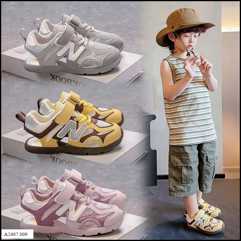 GIÀY THOÁNG KHÍ HỞ GÓT CHO BÉ  Giá sỉ  sz 26-31 : 155k  sz 32-37 :165k