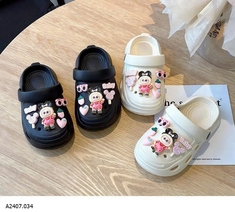 DÉP SỤC CROCS LABUBU CHO BÉ  Sỉ 136k
