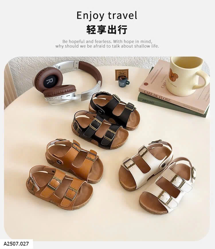 SANDAL 2 QUAI ĐẾ ÉP    Sỉ giá  Size 21-25: 131k  Size 26-30: 140k 