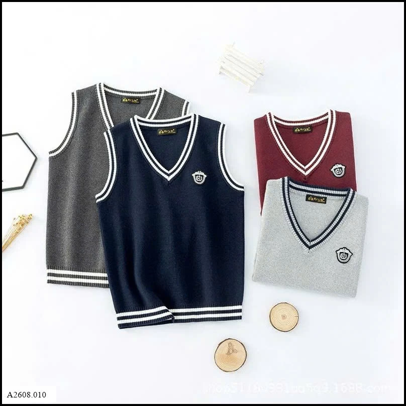 ÁO GILE LEN CHO BÉ SIZE ĐẠI    Giá sỉ 100-140 : 120k 150-180 : 133k