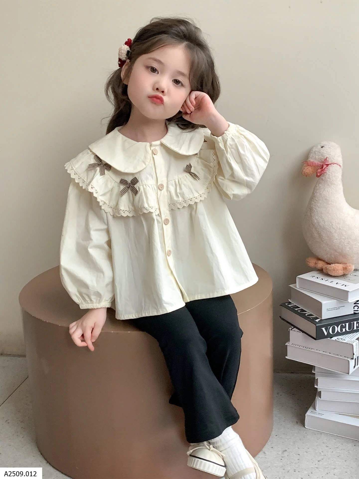 ÁO CỔ SEN BÈO BG Giá sỉ 94k/1c