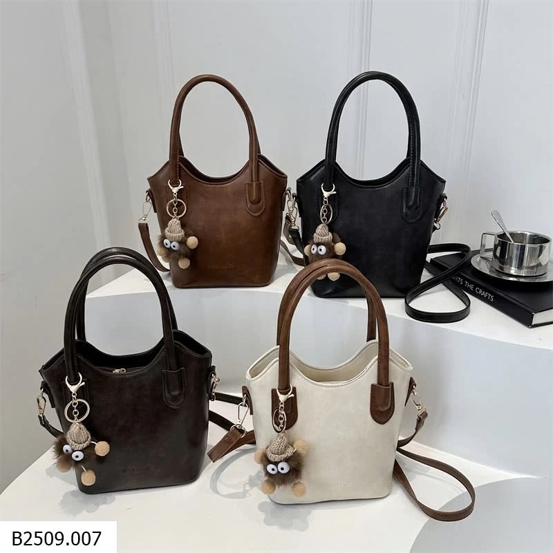 TÚI KÈM CHARM BÔNG XINH XẮN Giá sỉ 89k/1 c