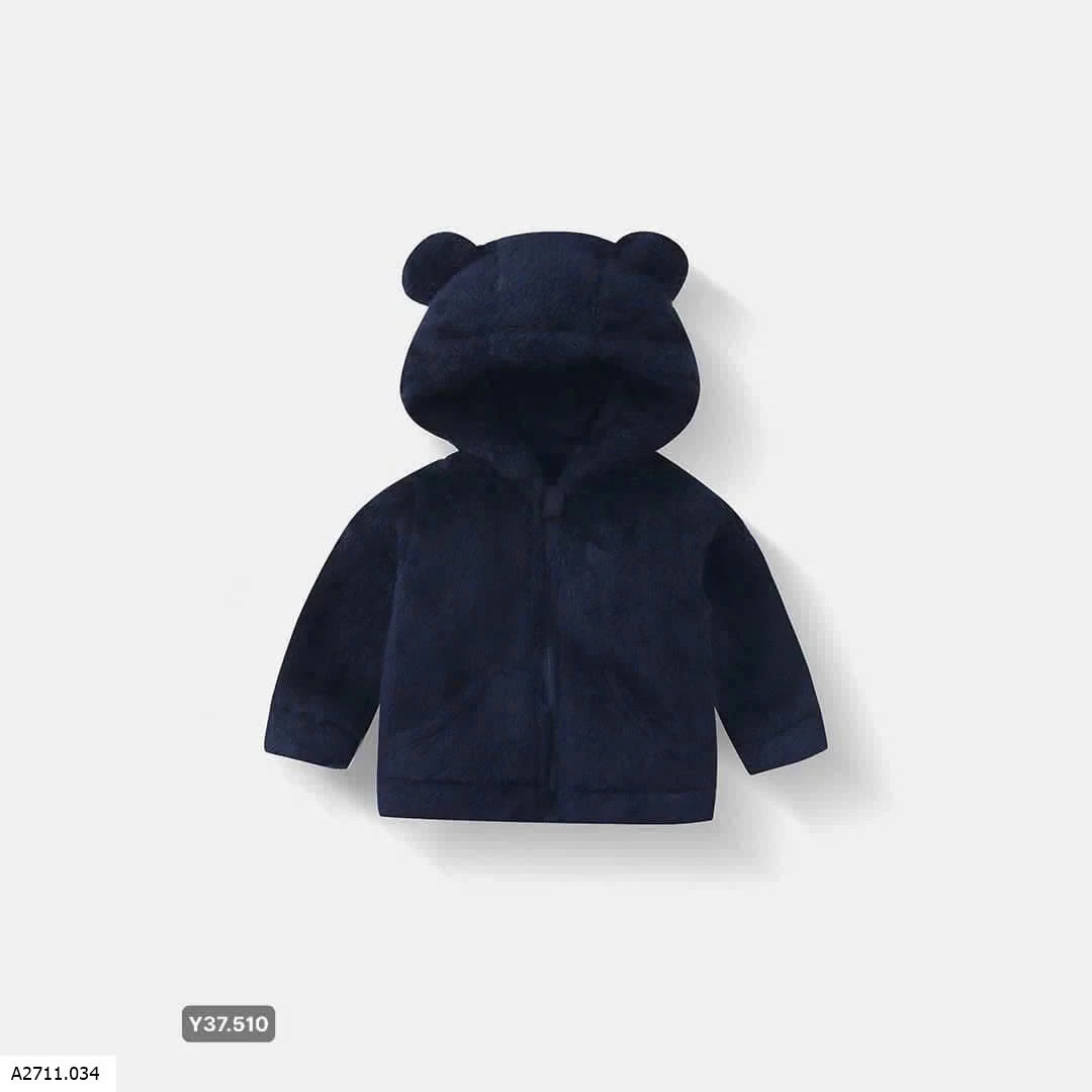 ÁO PHAO TAI GẤU LÓT LÔNG CHO BÉ  Giá sỉ 100k