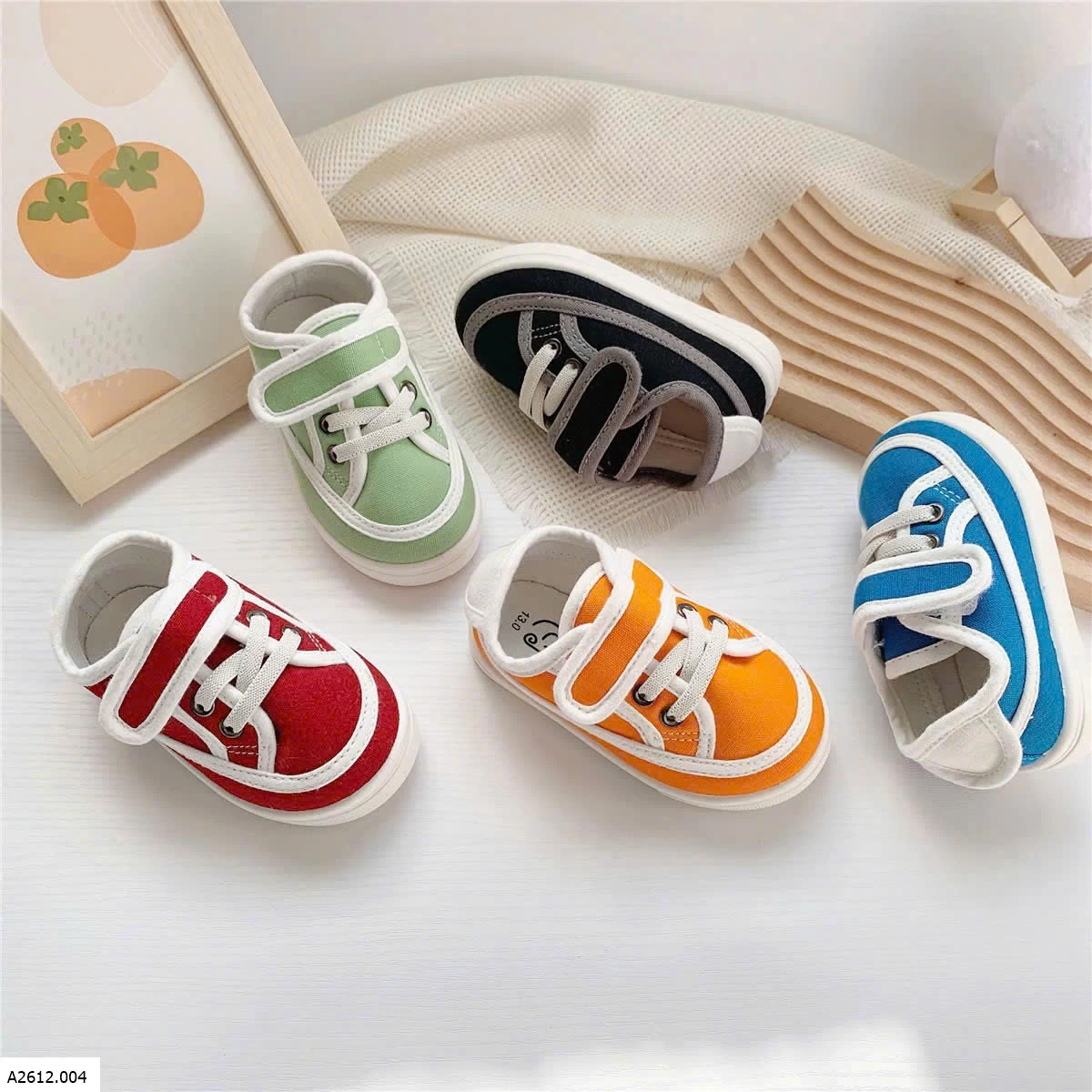 GIÀY TẬP ĐI QUAI DÁN Giá sỉ 106k