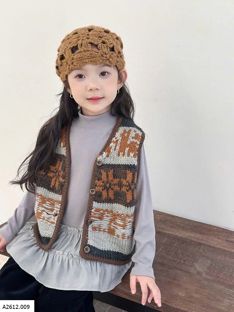 ÁO GILE LEN THỜI TRANG THỔ CẨM AMBB  Giá sỉ sz 90-150: 161k  sz 160: 174k 