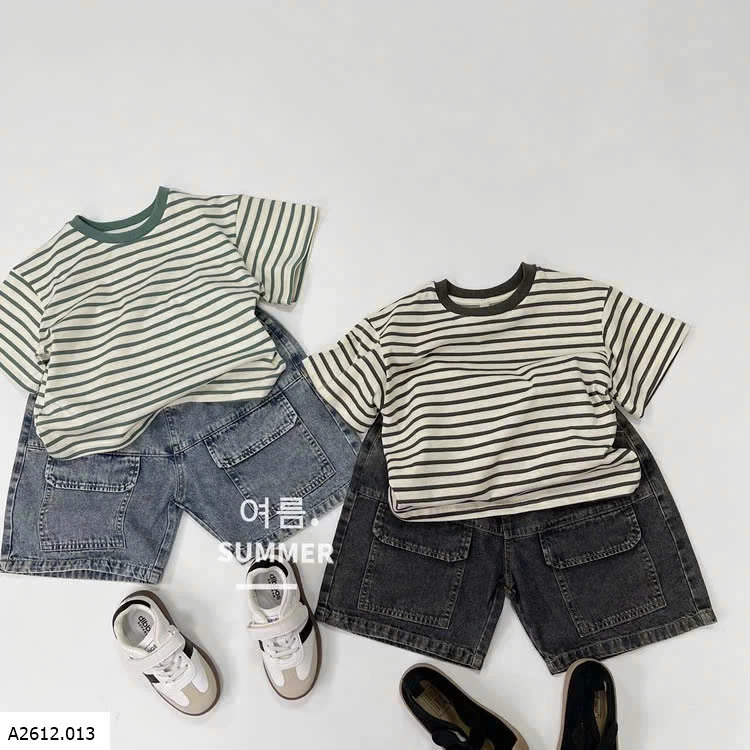 ÁO PHÔNG KẺ CHO BÉ   Giá sỉ 109k