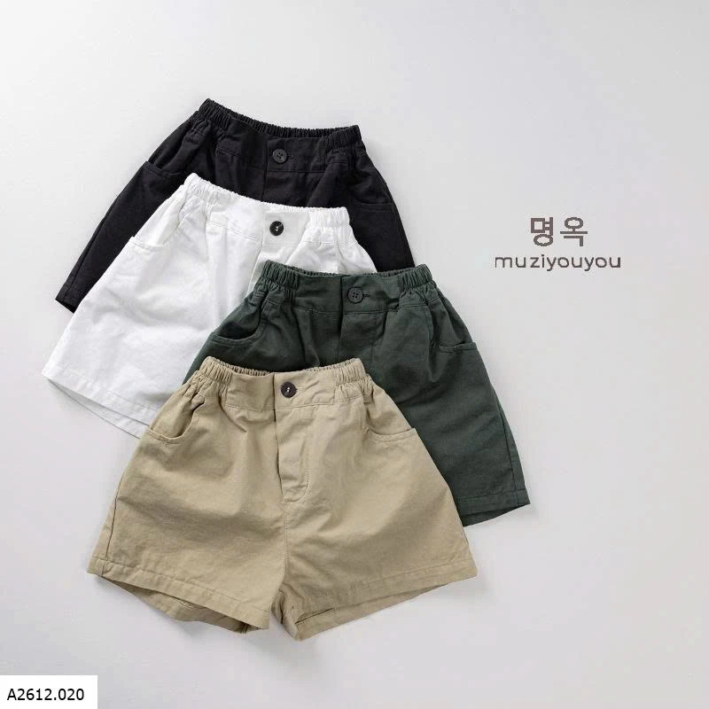 QUẦN SOOC CẠP CHUN MUZIYOUYOU Giá sỉ 122k