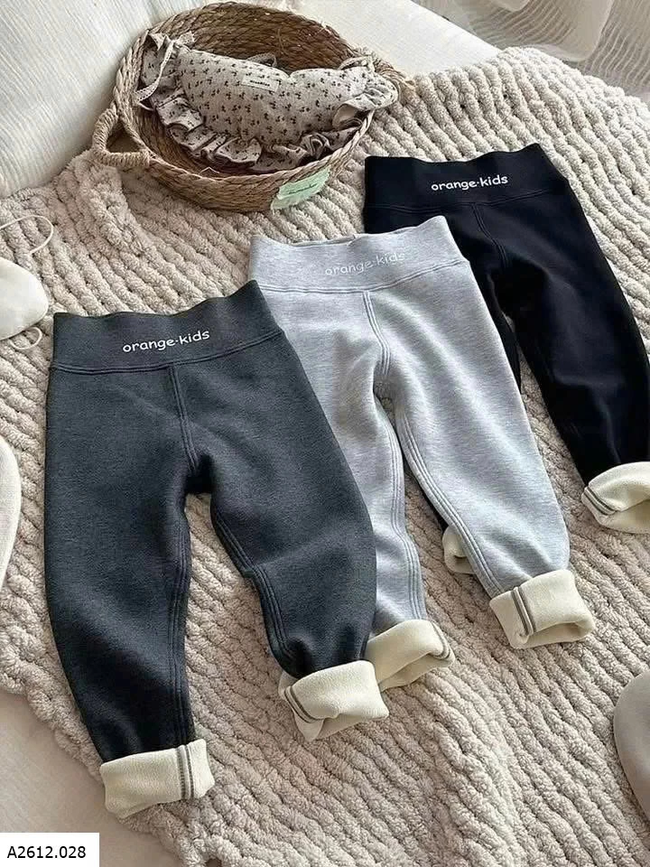 Legging lót lông siu dày  Giá sỉ 100-130: 116k sz 140-150: 127k sz 160:136k