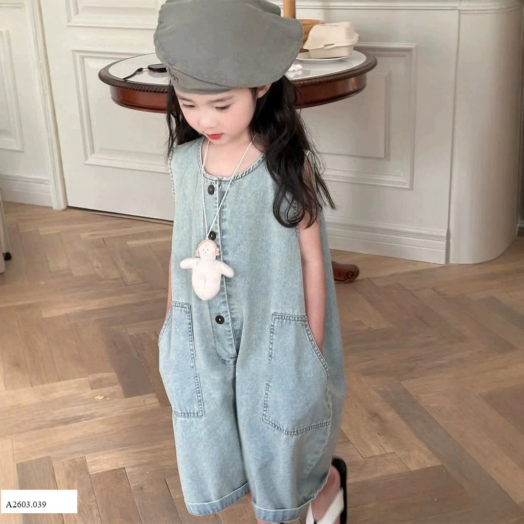   ÁO LIỀN QUẦN DENIM BÉ GÁI  Sỉ 117k