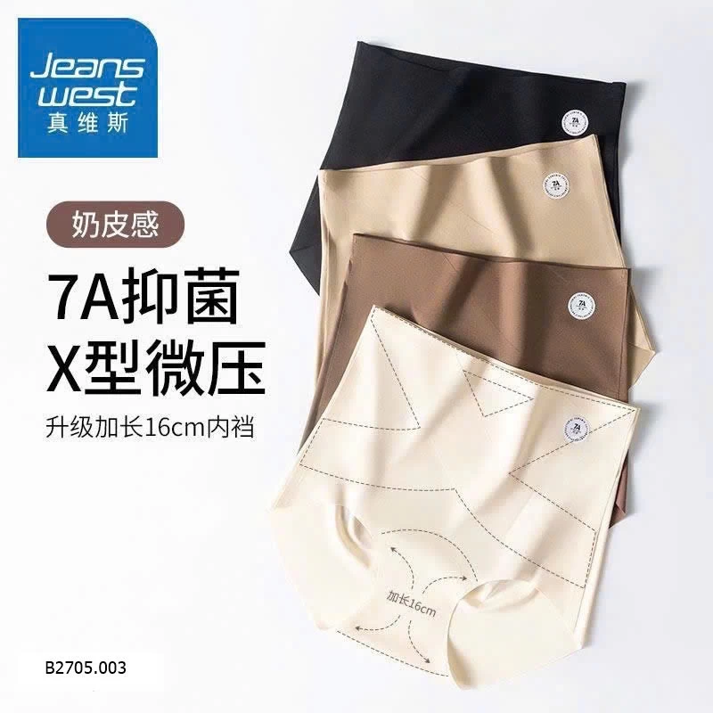 SÉT 3 QUẦN CHIP GEN BỤNG CAO CẤP jeanwwest Sỉ 130k/1 set 3 chiếc mix màu 