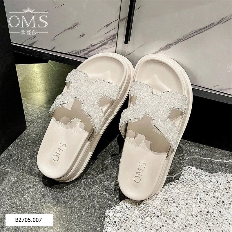 DÉP HÈ SIÊU XINH HÃNG OMS CAO 5,5CM…Sỉ 200k