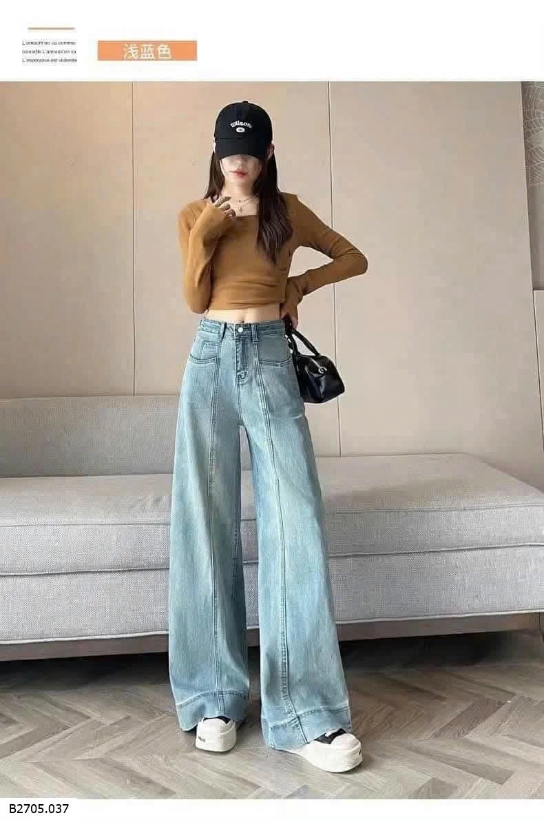 QUẦN JEAN XUÔNG VIỀN GÂN  Sỉ  200k