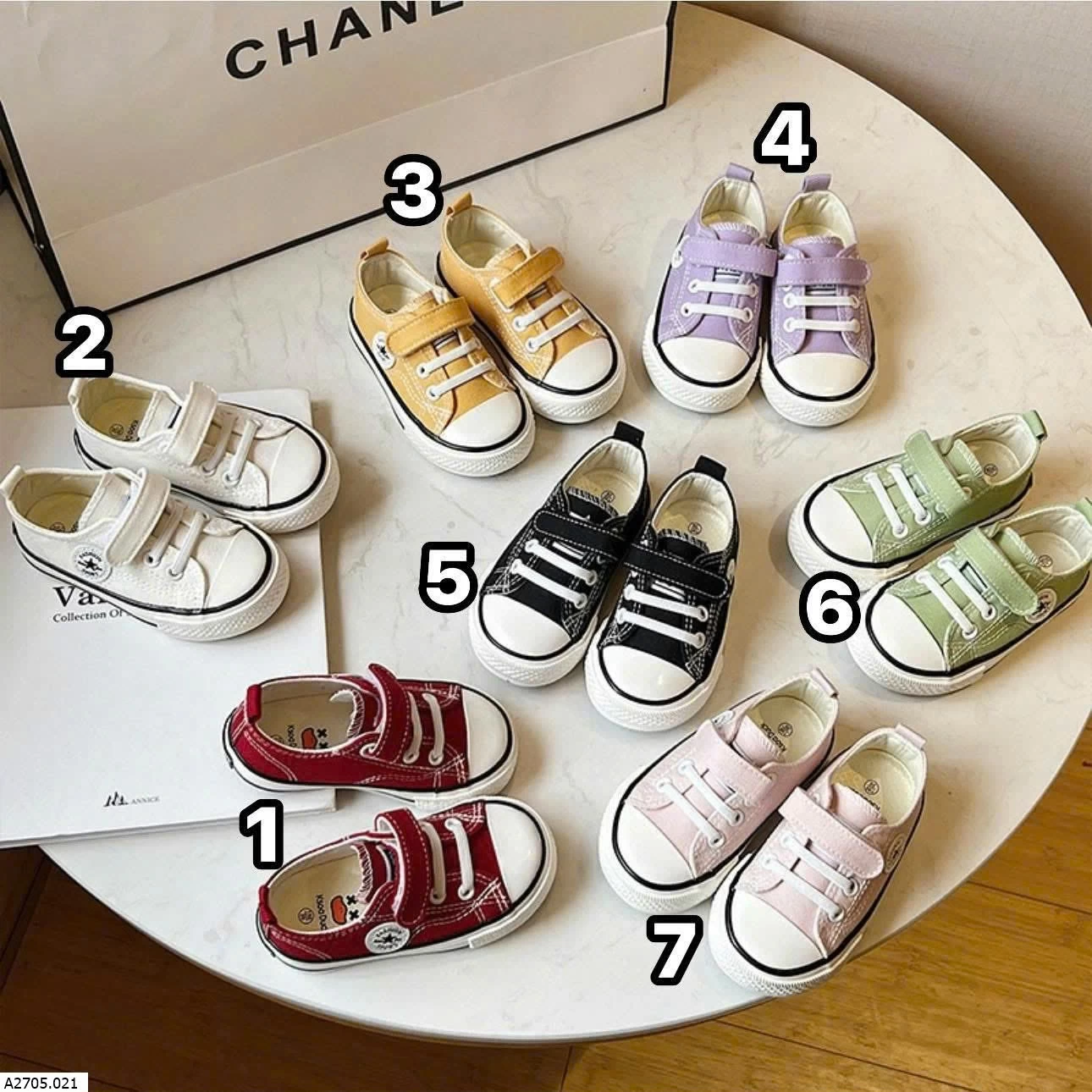 GIÀY THỂ THAO SNEAKER QUAI DÁN Sỉ  130k