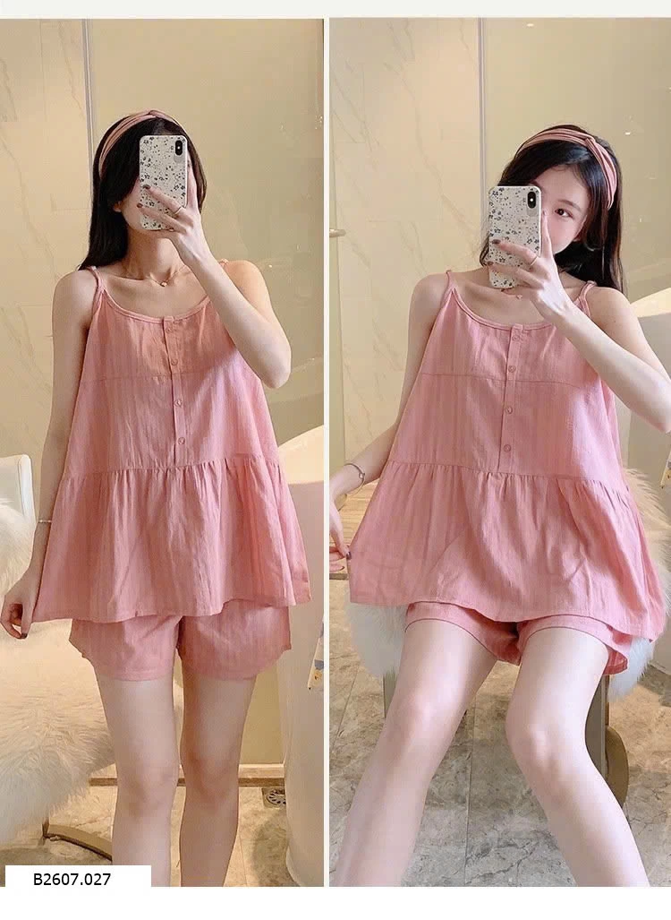 BỘ MẶC NHÀ 2 DÂY   Sỉ 115k