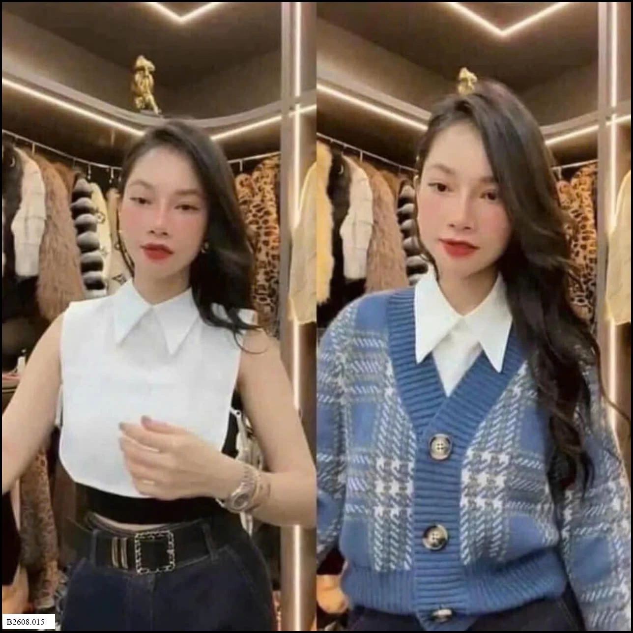 SET 2 CỔ ÁO GIẢ SƠ MI  Giá sỉ 60k/2 chiếc 