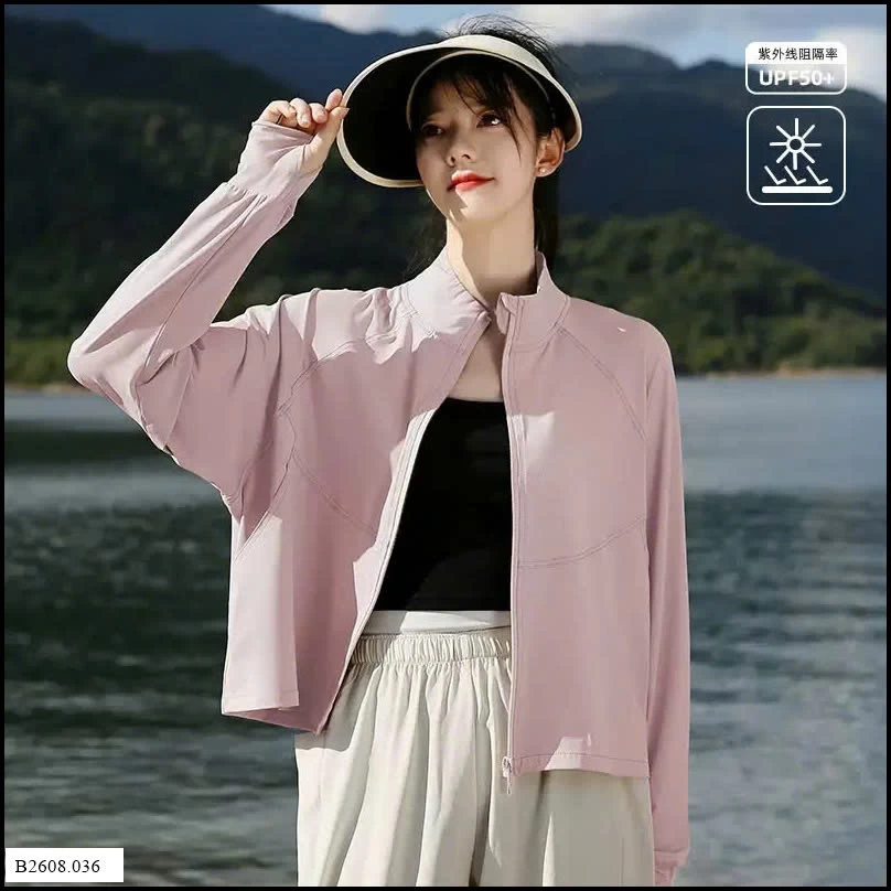 ÁO CHỐNG NẮNG DÁNG RỘNG CROPTOP    Giá sỉ 156k