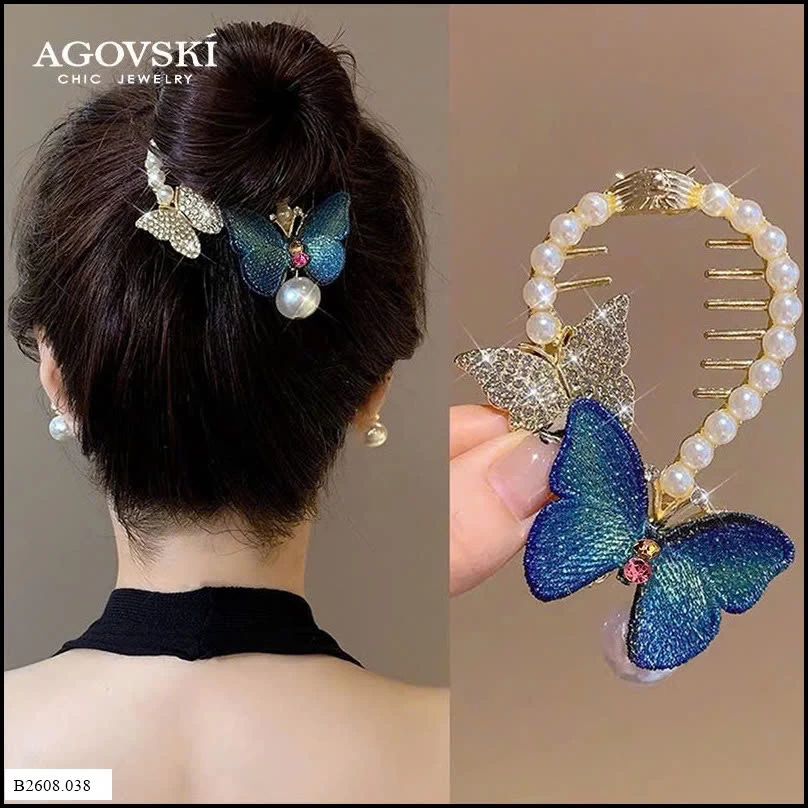 KẸP TÓC BƯỚM AGOVSKI CHO NỮ   Giá sỉ 105k