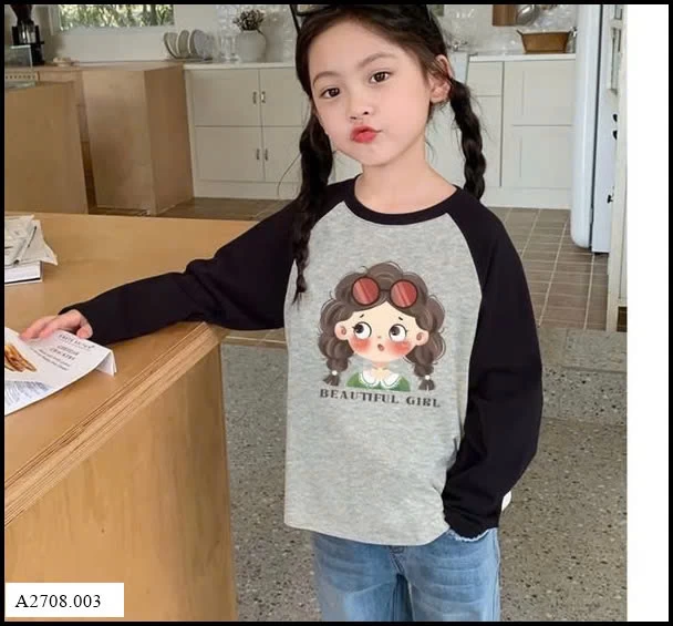 ÁO THU ĐÔNG BÉ GÁI    Giá sỉ 83k