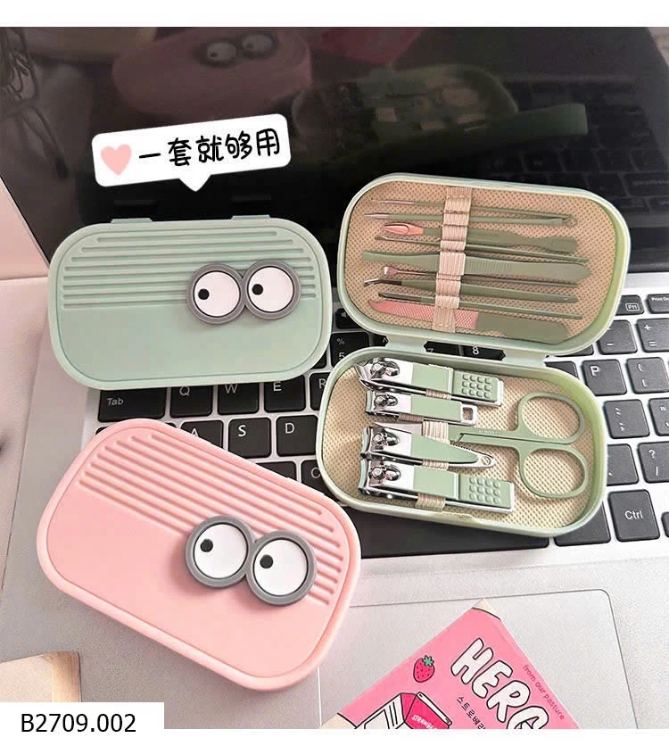 BỘ 14 MÓN BẤM MÓNG TAY   Giá sỉ 40k