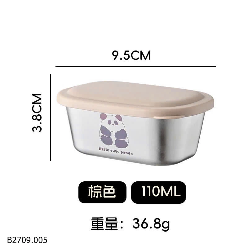 SET 6 HỘP DỰ TRỮ ĐỒ ĂN INOX 304   Giá sỉ 120k/set mix