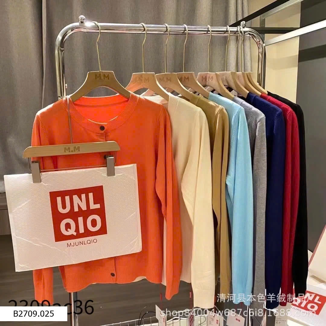 ÁO LEN CARDIGAN UNI NỮ   Giá sỉ 125k