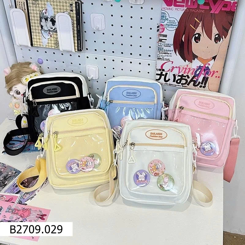 TÚI ĐEO CHÉO MÀU KẸO NGỌT   Giá sỉ 60k