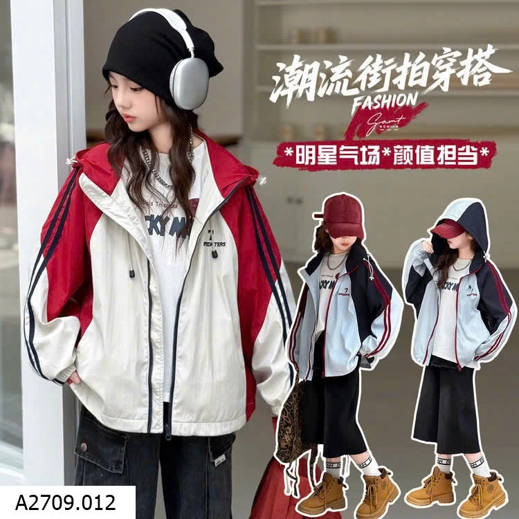 ÁO KHOÁC PHỐI MÀU SZ ĐẠI   Giá sỉ 225k