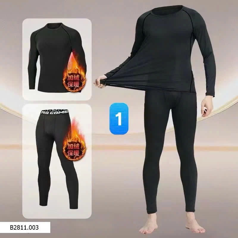 BỘ GIỮ NHIỆT NAM LÓT NỈ   Giá sỉ 95k