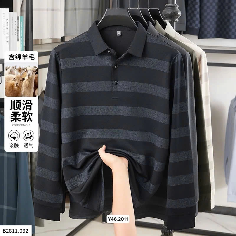 ÁO POLO DÀI TAY  Giá sỉ 180k