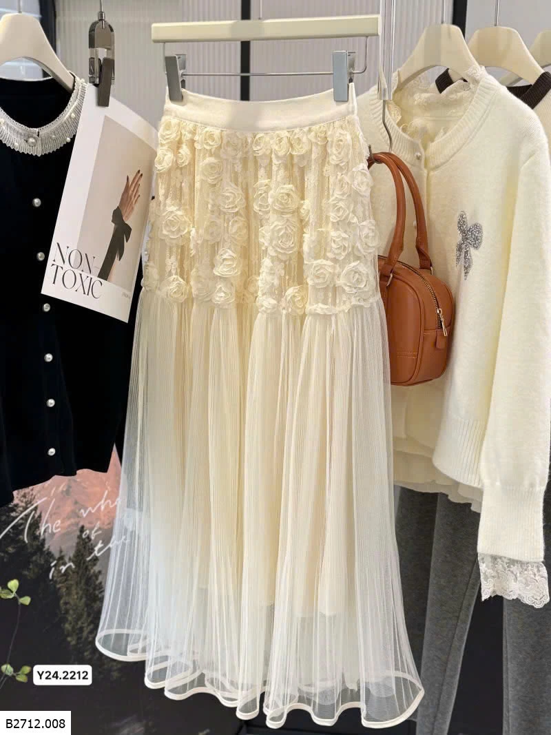 VÁY HOA DÁNG DÀI ANNA  Giá sỉ 185k