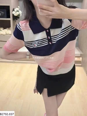 ÁO CỘC TAY THÊU CÚN CHO NỮ Sỉ 128k 
