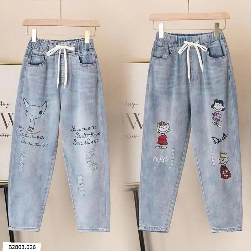  QUẦN BAGGY CẠP CHUN CHO NỮ    Sỉ 159k