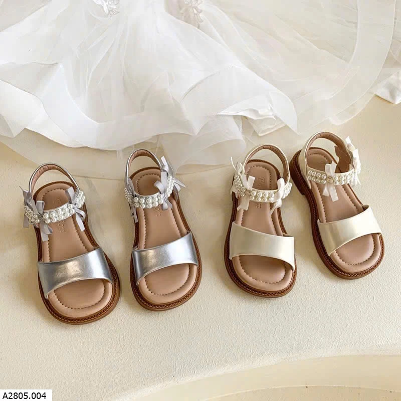DÉP SANDAL PHỐI NƠ CHO BÉ GÁI Sỉ 200k