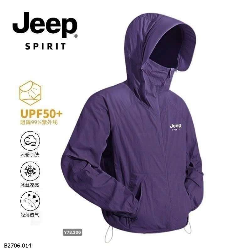 ÁO GIÓ CHỐNG NẮNG JEEP ESPRIT  Sỉ 175k