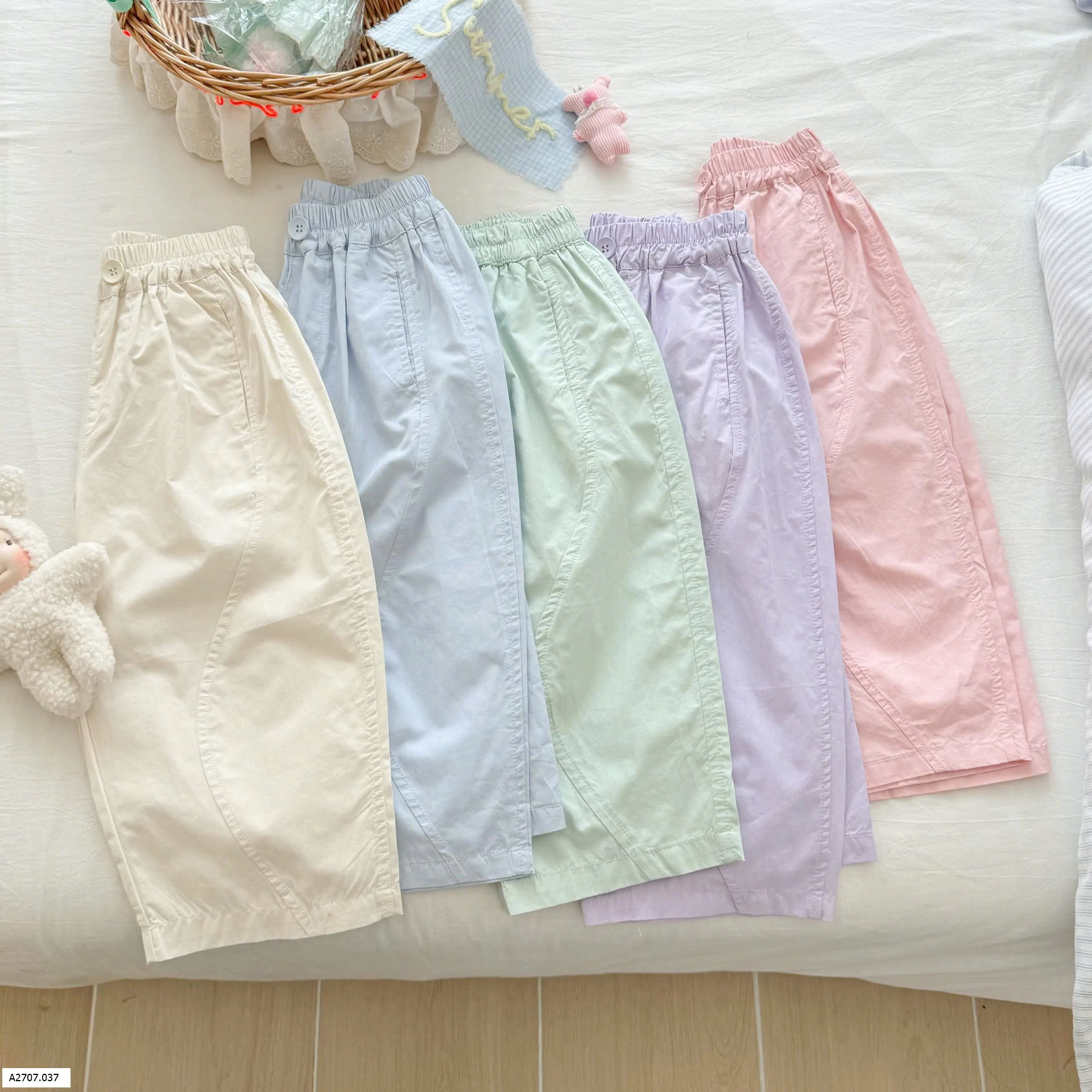 QUẦN PASTEL BG   Sỉ 88k