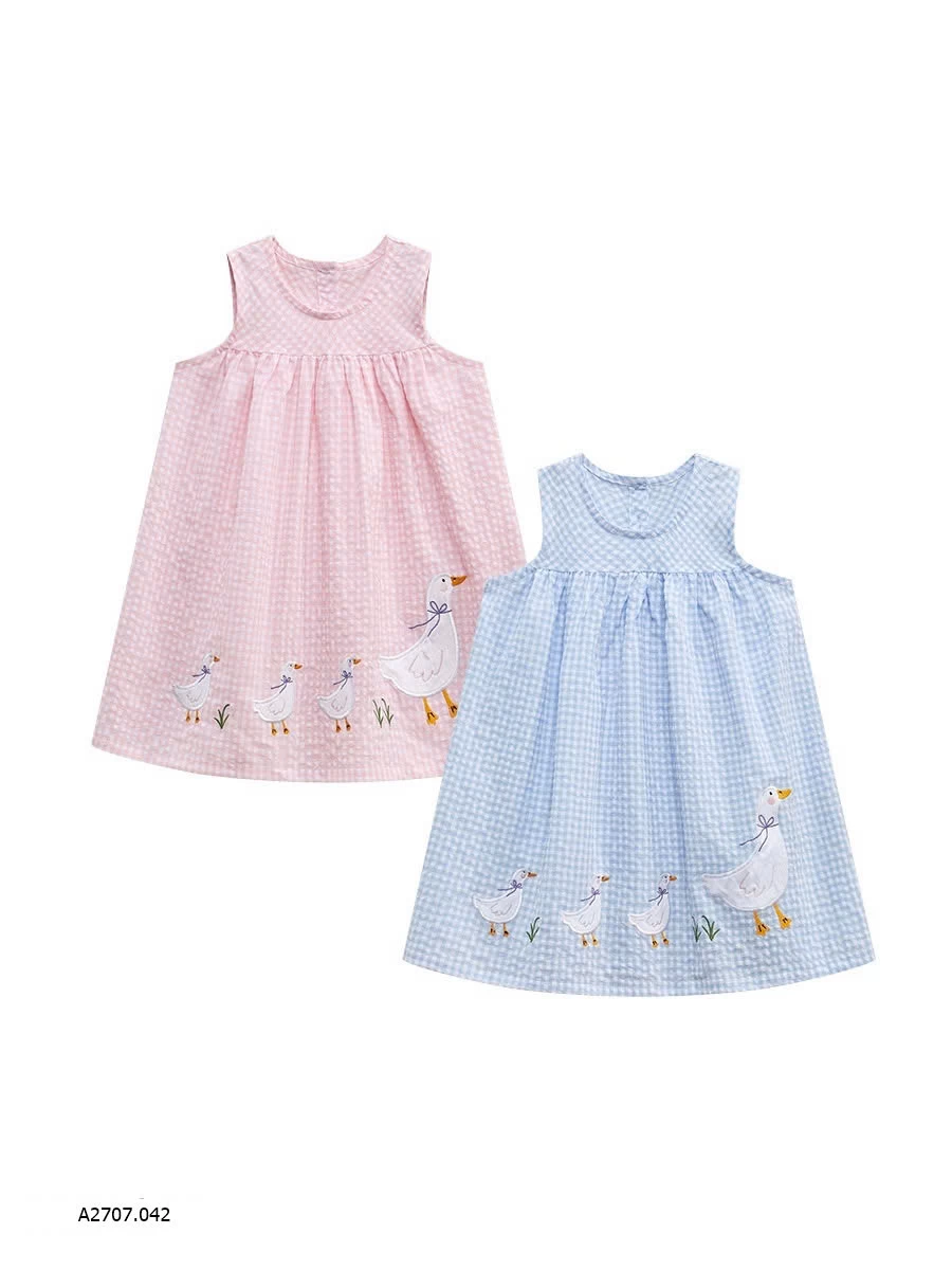 VÁY KẺ CARO XINH    Sỉ 120k