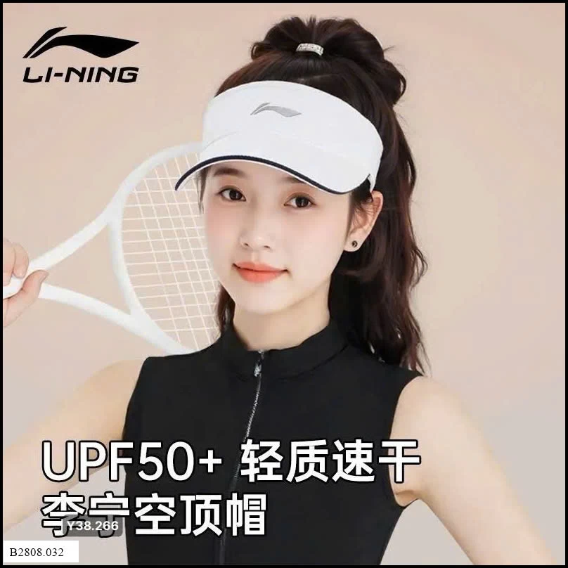 Mũ nửa đầu LINING   Giá sỉ 160k