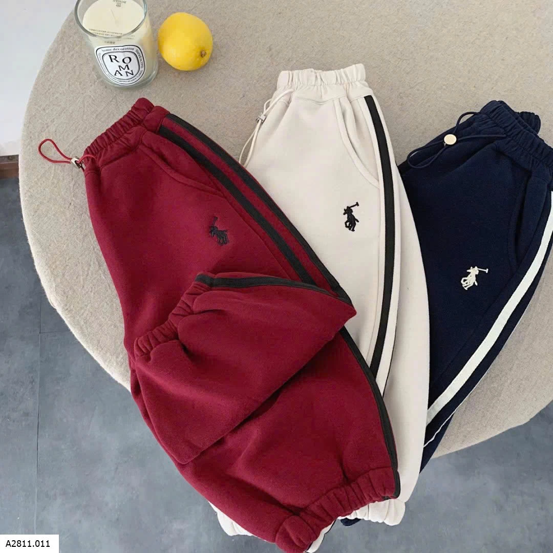 QUẦN NỈ THỂ THAO THÊU NGỰA Giá sỉ 180k