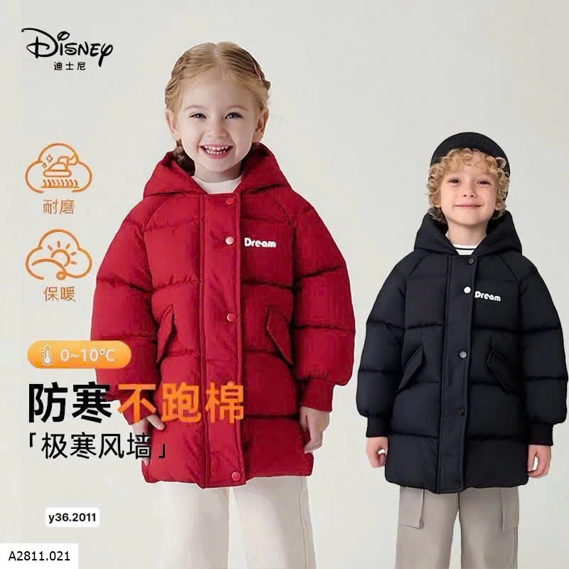Aó khoác bé DISNEY Giá sỉ 280k