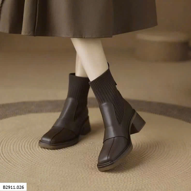  BOOT DA CỔ CHUN   Giá sỉ 165k