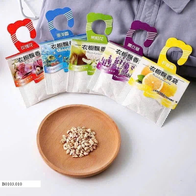 túi thơm khá lâu nha các mẹ.  Sỉ 35k/ 1 sét 20 gói mix mùi