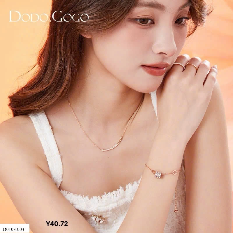 VÒNG TAY CHARM TRÒN DODO.GOGO   Sỉ 115k