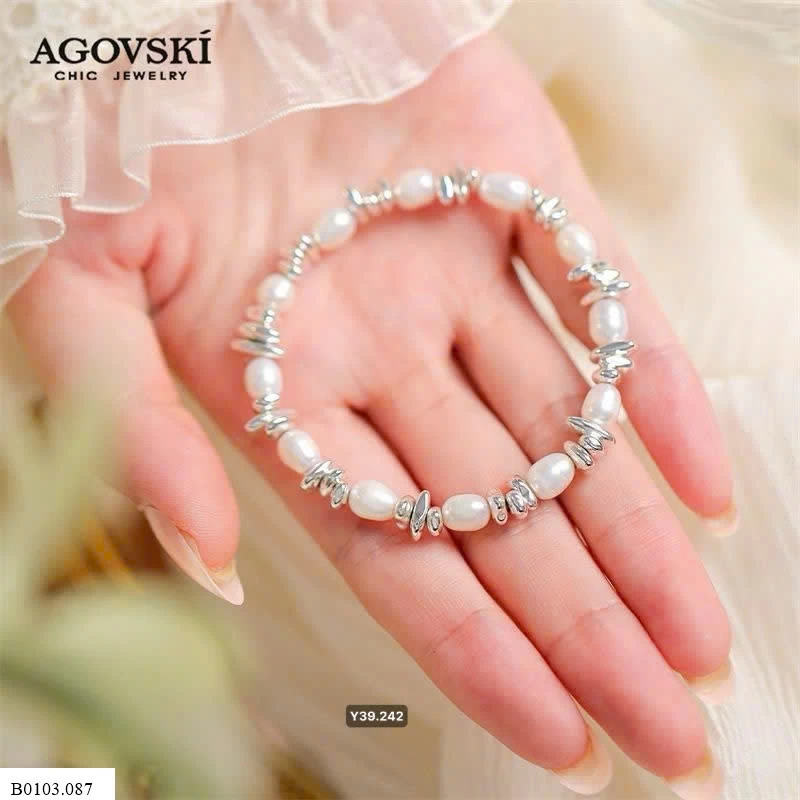 VÒNG NGỌC TRAI HÃNG AGOVSKI Sỉ 195k/ 1 chiếc