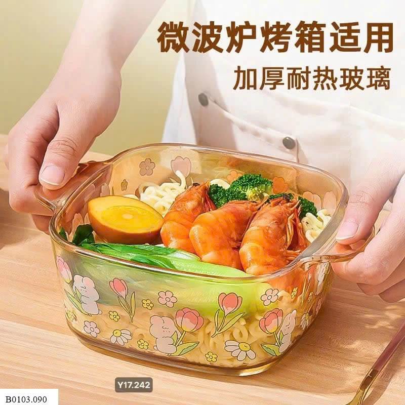 Thố thuỷ tinh chịu nhiệt Sỉ 100k/1set 2 bat