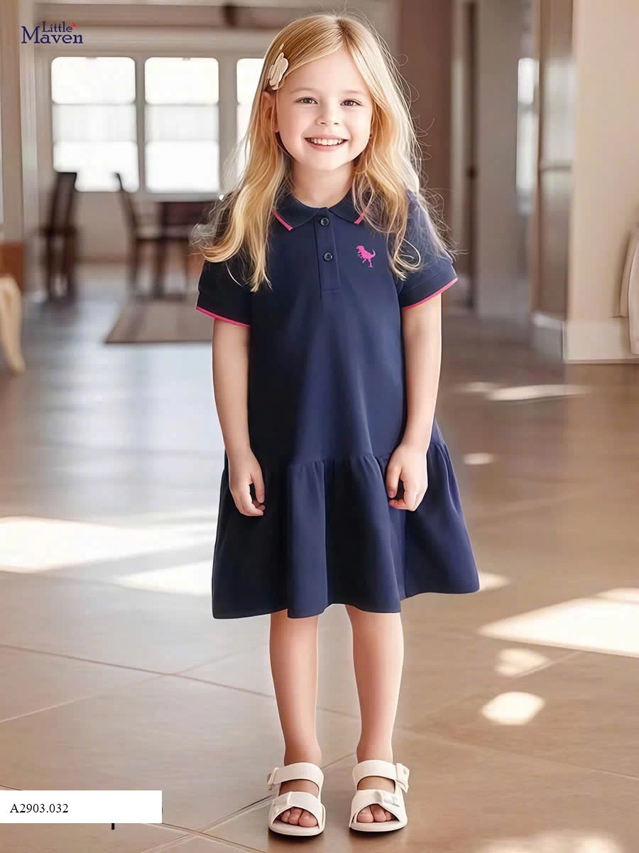 VÁY POLO HÃNG Little maven  Sỉ 110k
