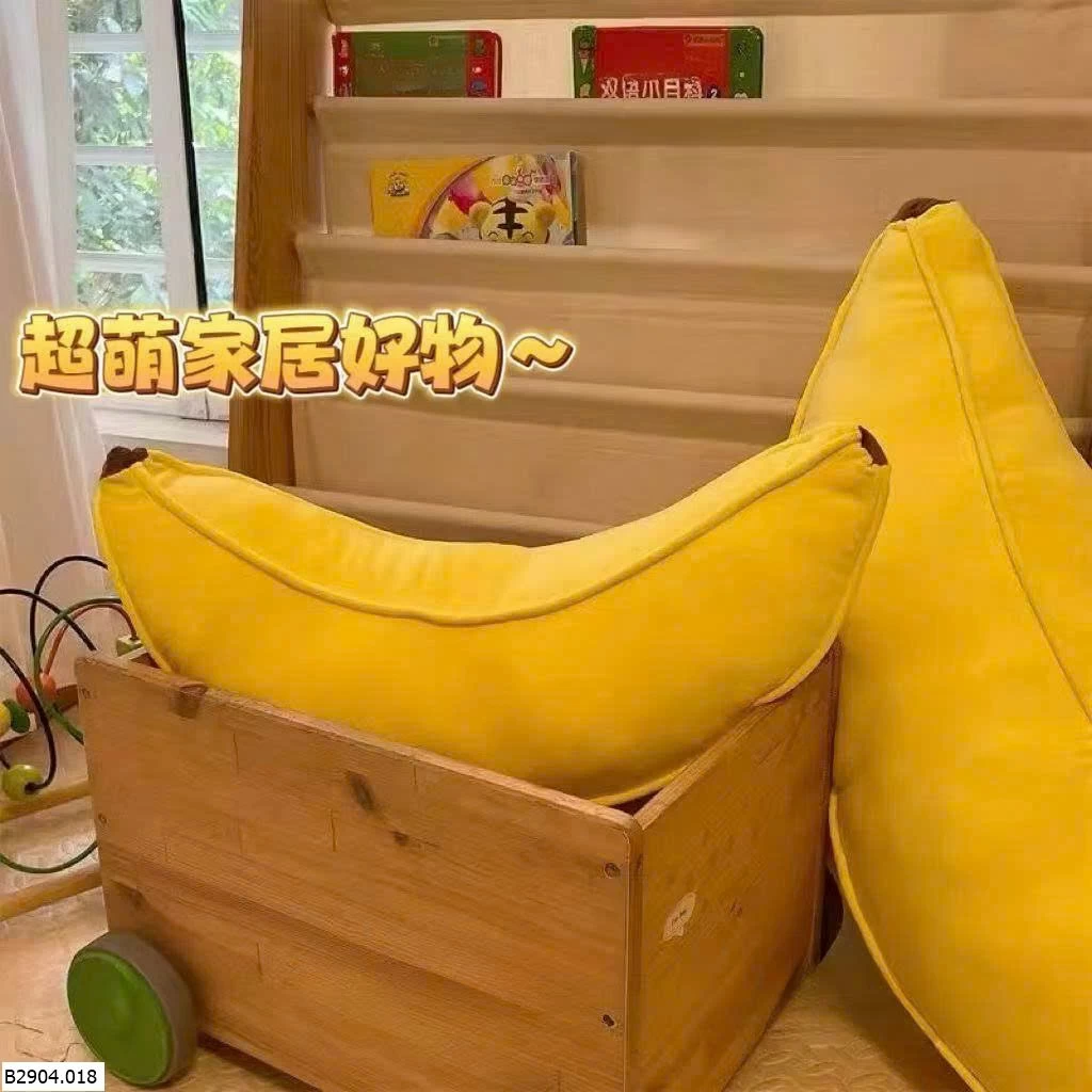 GỐI ÔM HÌNH QUẢ CHUỐI   Sỉ  70k/c ( sz 90cm)