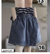 QAUẦN SHORT JEAN THÊU CHO NỮ  Sỉ 152