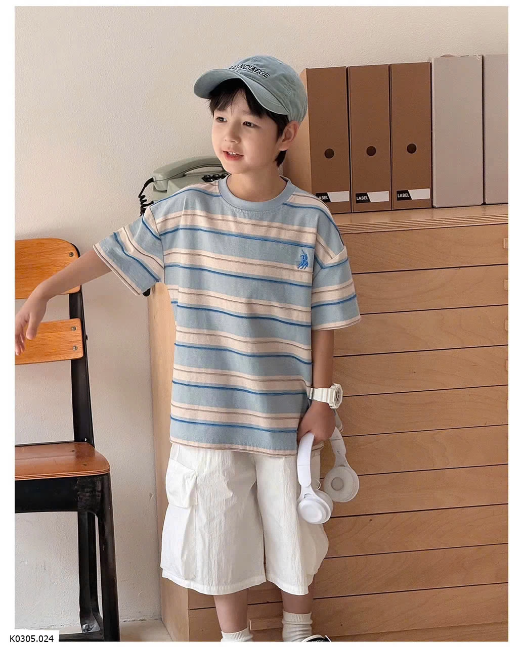 Áo phông kẻ Tongku Sỉ 122